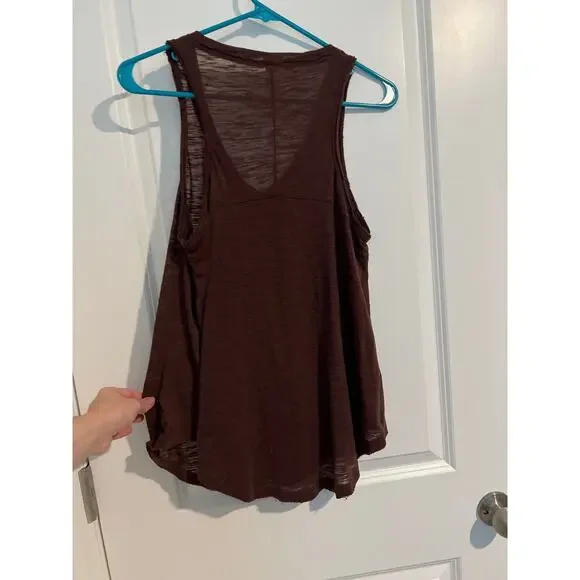 Altar’d State Burgundy Tank Top – Size Medium - Picture 5 of 5